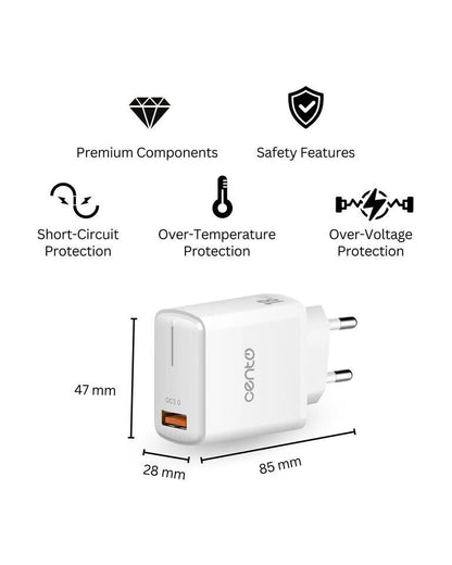 Incarcator CENTO P211 FAST TipC (USB 18W) LCINCVOIAJP211CALB 4-6988940