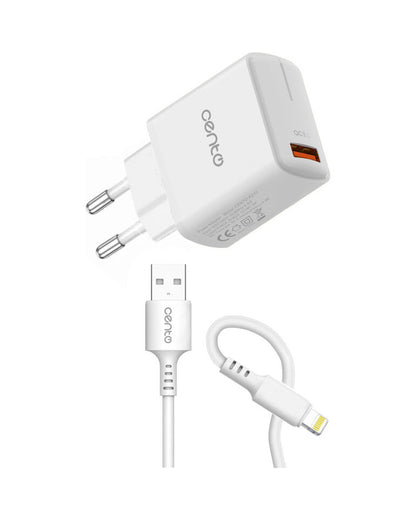 Incarcator CENTO P211 FAST Iphone (USB 18W) LCINCVOIAJP211IALB 2-2180468