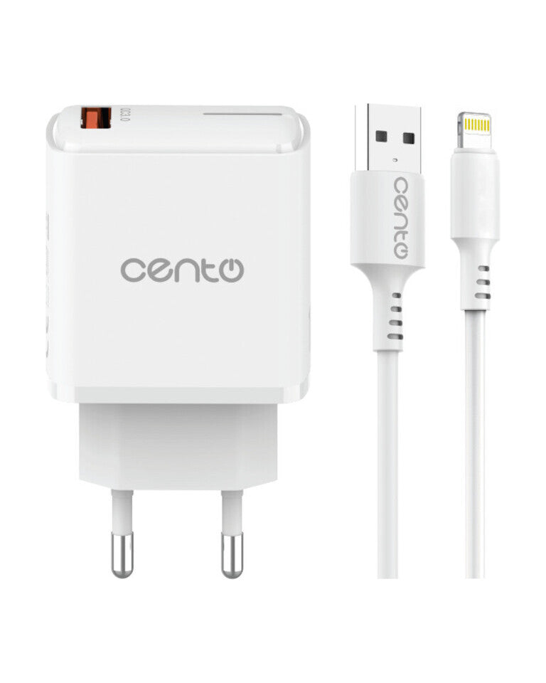 Incarcator CENTO P211 FAST Iphone (USB 18W) LCINCVOIAJP211IALB 1-2180468