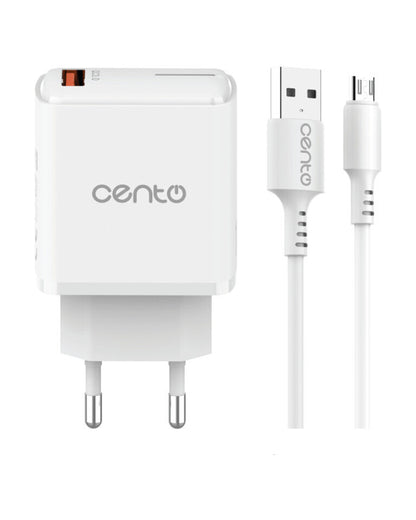 Incarcator CENTO P211 FAST MicroUSB (USB 18W) LCINCVOIAJP211MALB 1-3410378