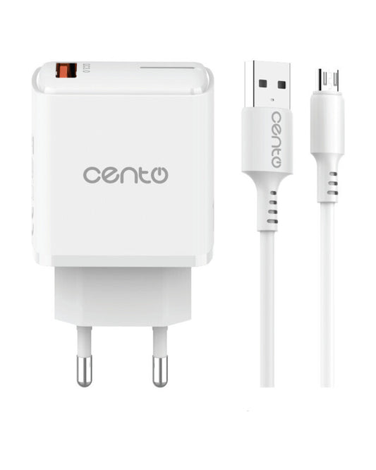 Incarcator CENTO P211 FAST MicroUSB (USB 18W) LCINCVOIAJP211MALB 1-3410378