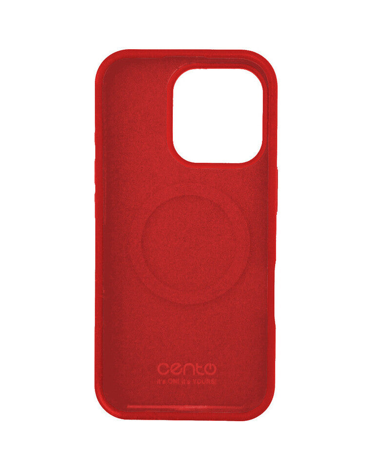 Husa CENTO Rio+ Iphone 16 Pro Scarlet Red (Magsafe) LHRIPAPPIPP16SCR 2-2396895