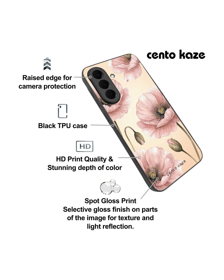 Husa CENTO-K Blush Poppy Samsung A27 (1m) F1 LKFLOSAMA27F1BL 3-6518210