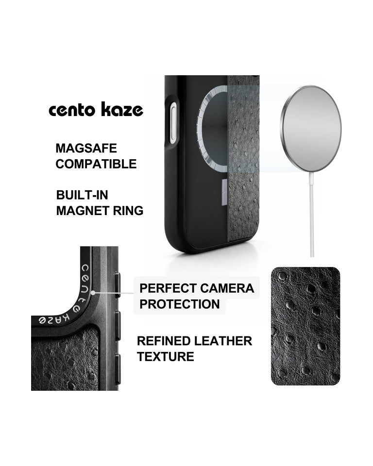 Husa CENTO-K Noir (3m Magsafe) G3 zcmn 3-3320559