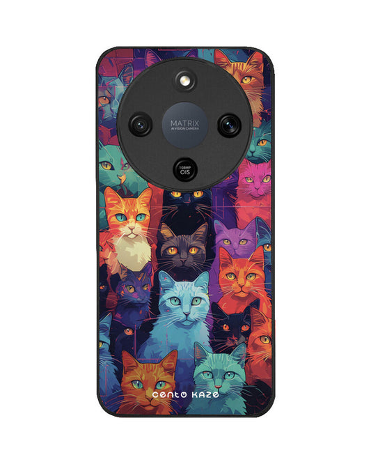 Husa CENTO-K Neon Meow Honor Magic8 Lite (1m) F1 LKWILHONML8F1NE 1-7073635