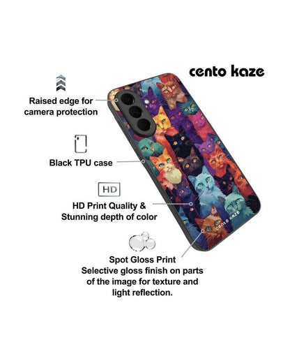 Husa CENTO-K Neon Meow Honor Magic8 Lite (1m) F1 LKWILHONML8F1NE 3-7073635
