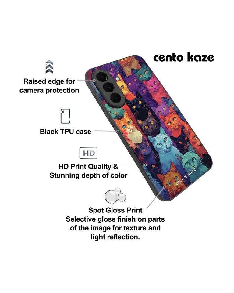 Husa CENTO-K Neon Meow Honor X5c/X5cPlus (1m) F1 LKWILHONXC5F1NE 3-7117053