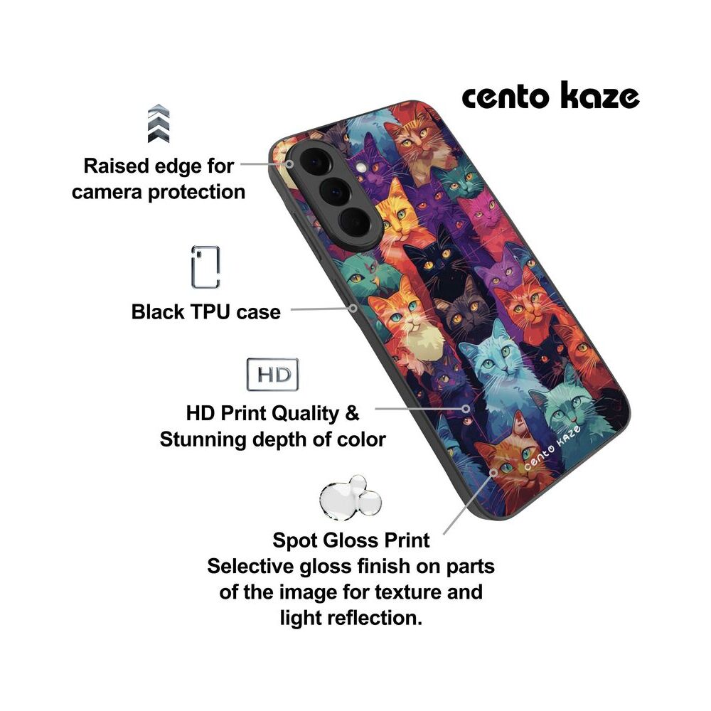 Husa CENTO-K Neon Meow Iphone 17 ProMax (1m) F1 LKWILIPM17F1NE 3-6426430