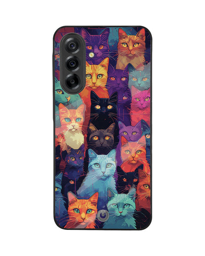 Husa CENTO-K Neon Meow Samsung A36/A56 (1m) F1 LKWILSAMA36F1NE 1-1852113