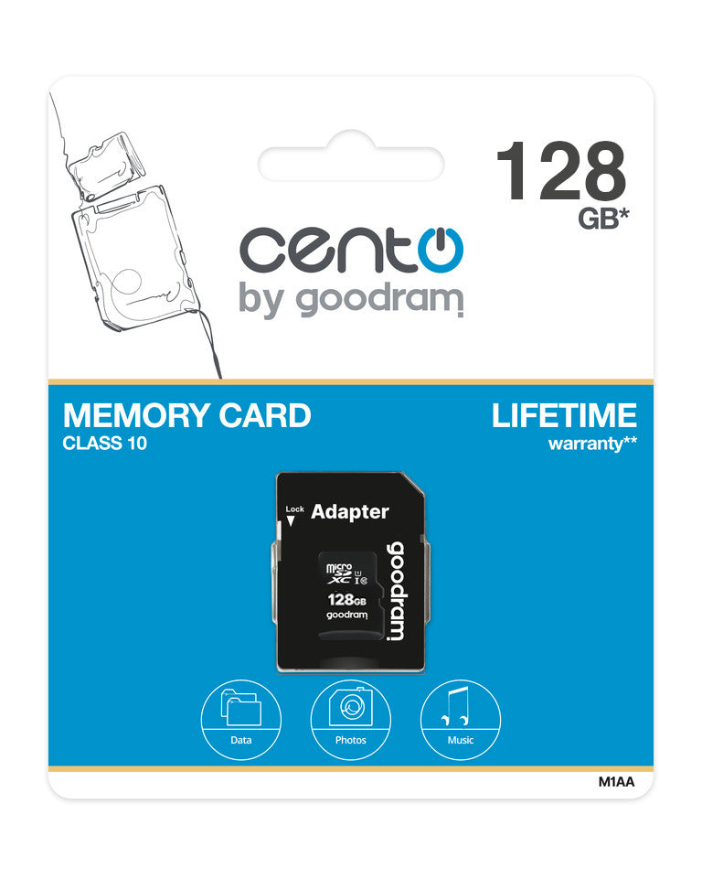 Card CENTO MicroSD C10 128GB LMMCZ128 1-8704849