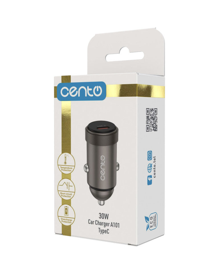 Adaptor Auto CENTO A101 TipC 30W LPADACARA101 5-7036610