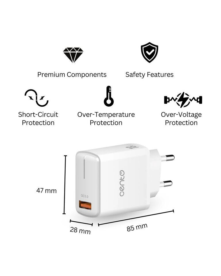 Adaptor Retea CENTO P211 FAST USB 18W LPADP211QWHI 4-614886