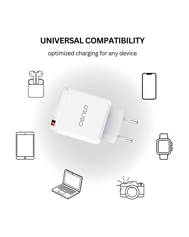 Adaptor Retea CENTO P211 FAST USB 18W LPADP211QWHI 5-614886
