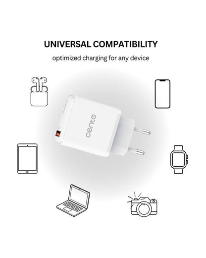 Adaptor Retea CENTO P211 FAST USB 18W LPADP211QWHI 5-614886
