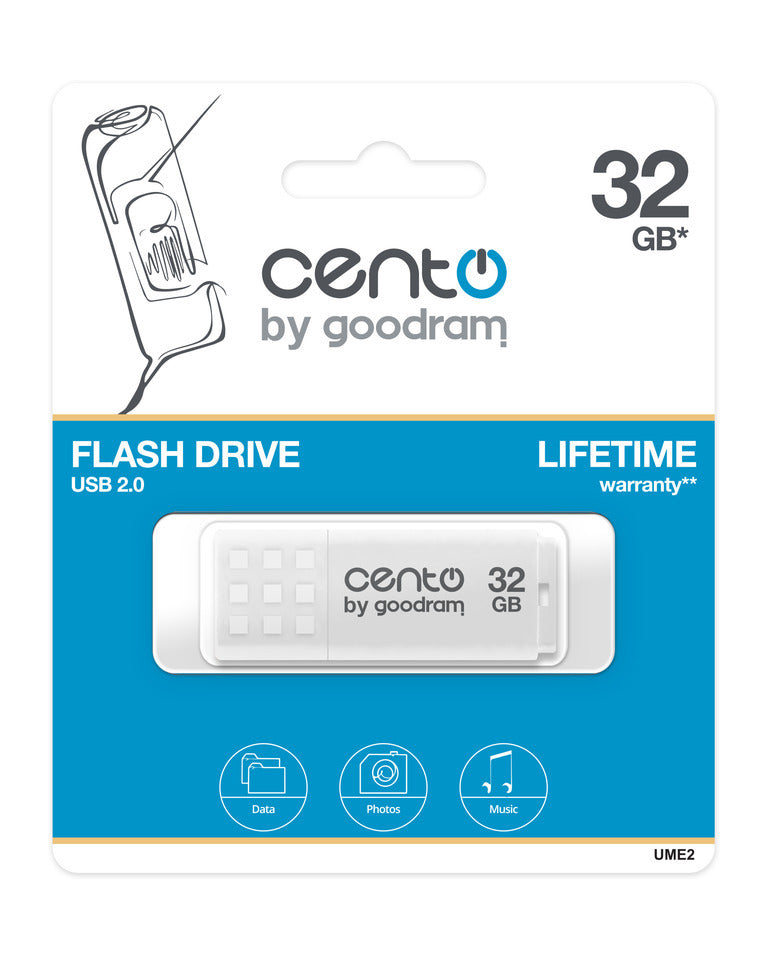 Stick CENTO 032GB (USB2.0) LUUSB32 1-9081270